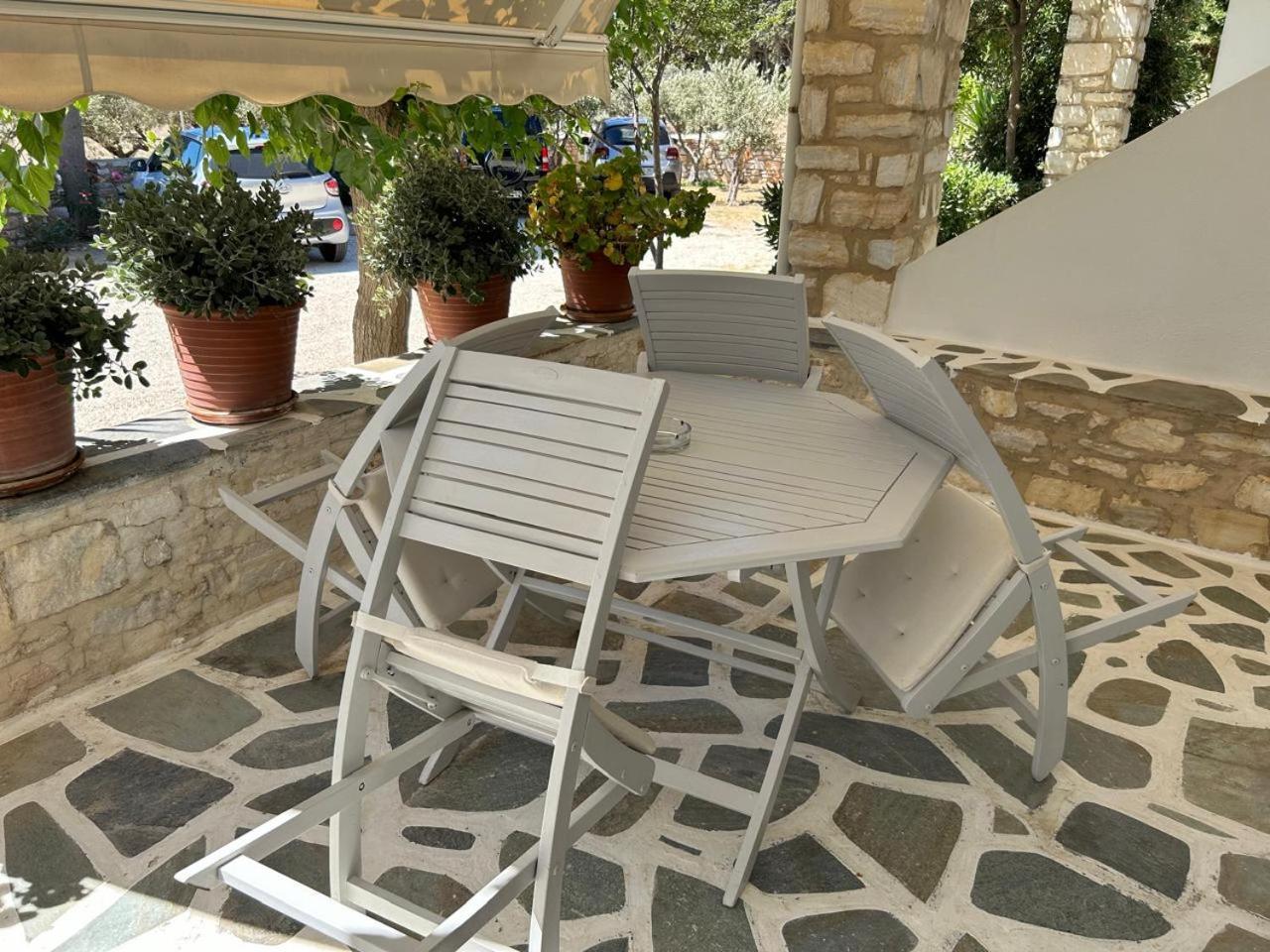Nefeli Apartment Drios Bagian luar foto