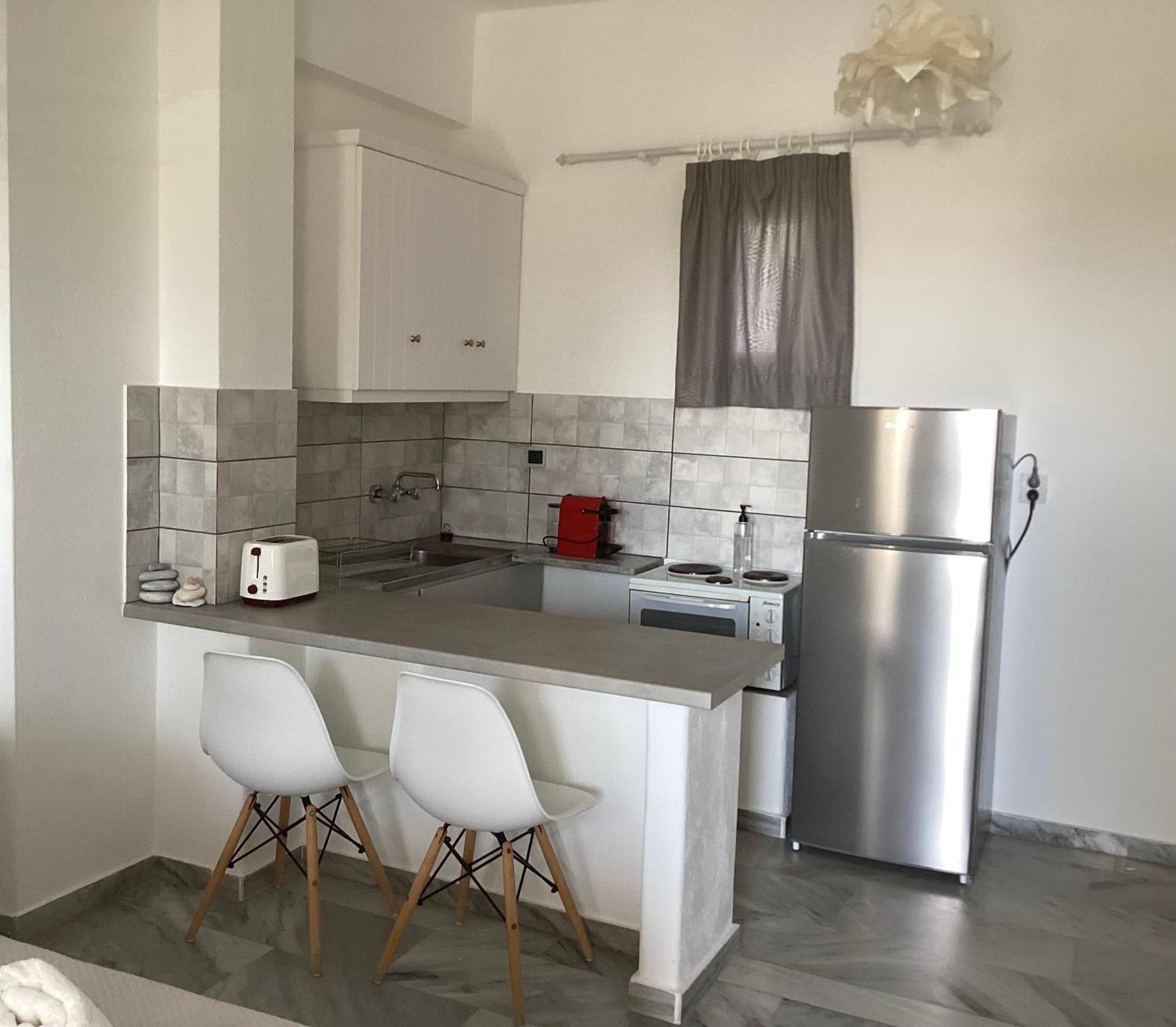 Nefeli Apartment Drios Bagian luar foto