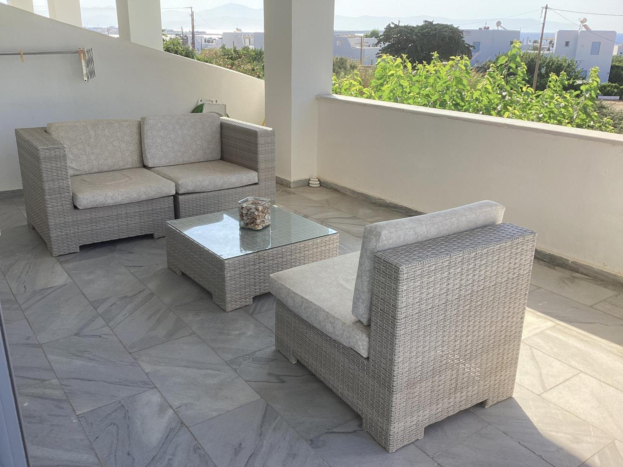 Nefeli Apartment Drios Bagian luar foto