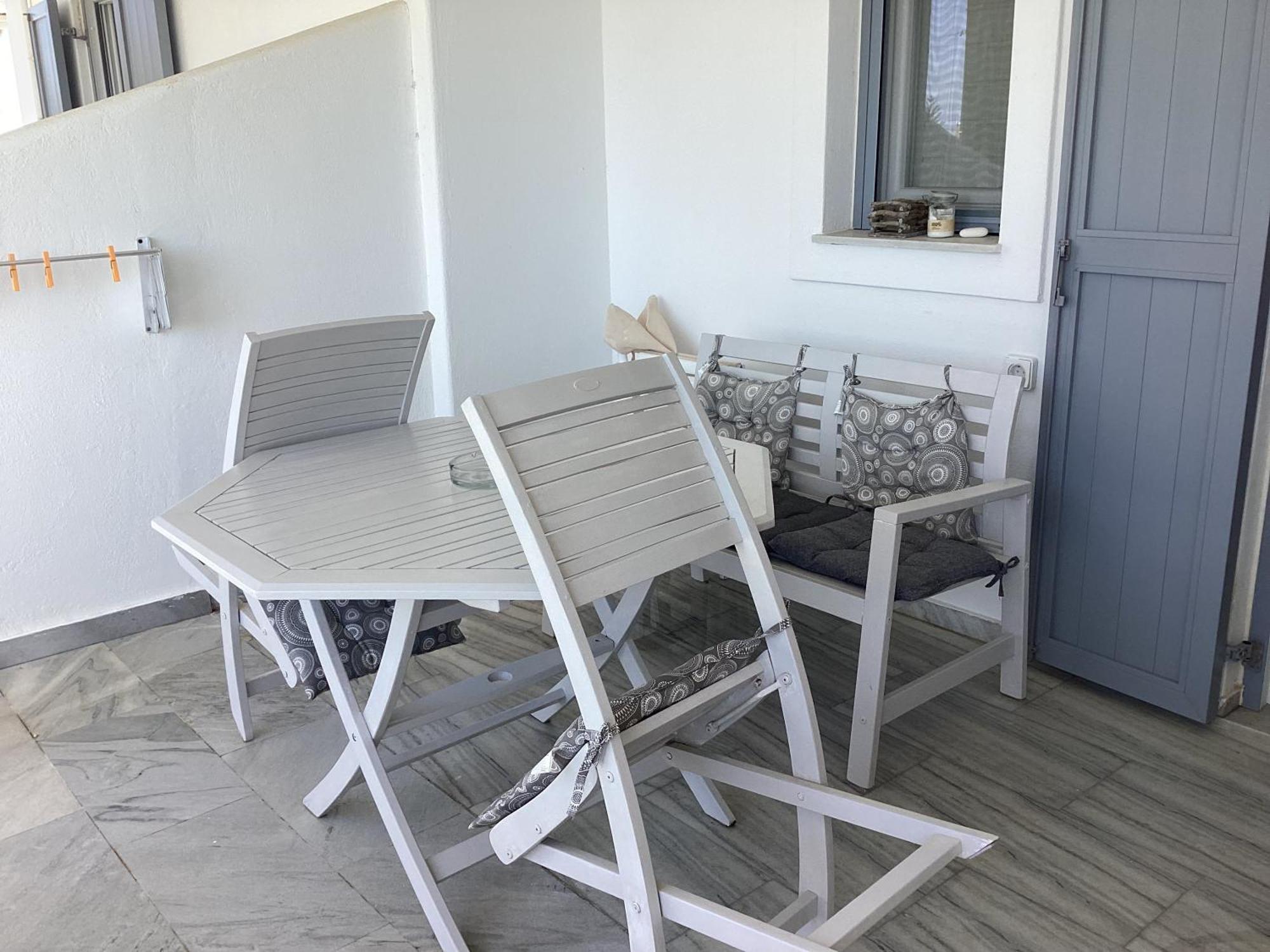 Nefeli Apartment Drios Bagian luar foto
