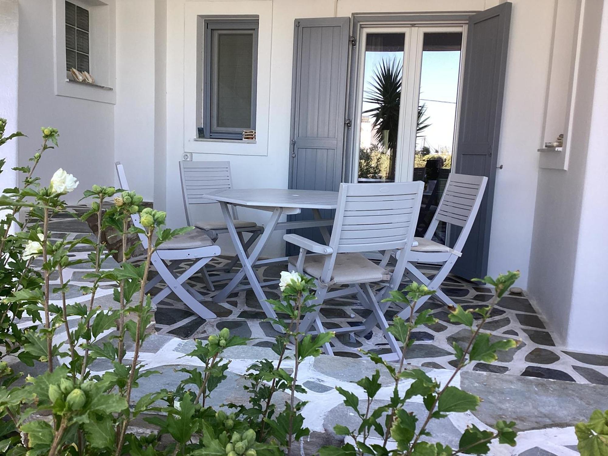 Nefeli Apartment Drios Bagian luar foto